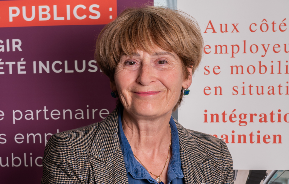 Françoise Descamps Crosnier, présidente du FIPHFP